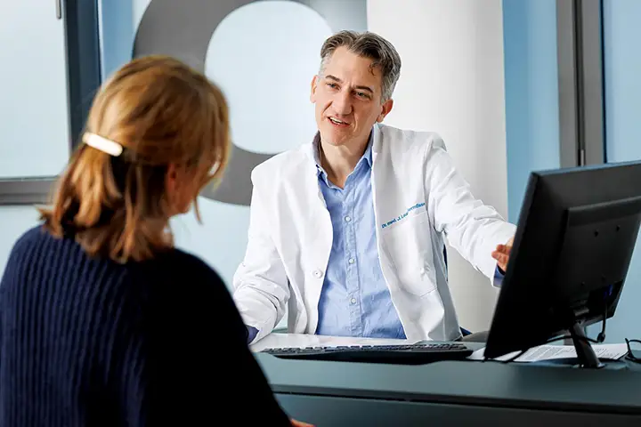 Patientin bei Dr. Lauer-Hermfisse