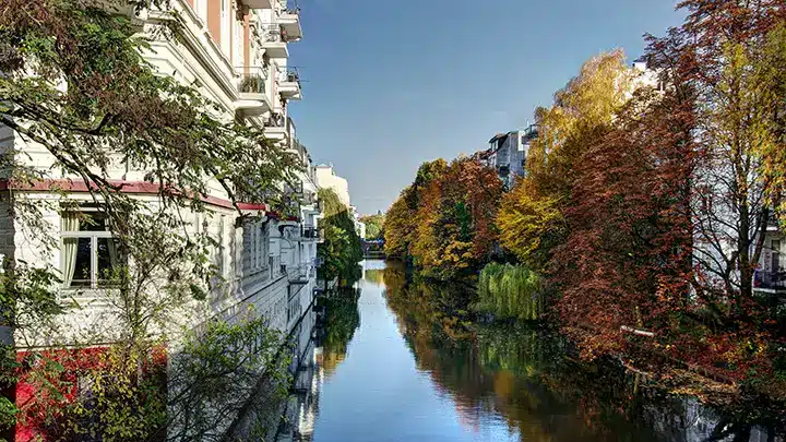 Hamburg Eppendorf im Herbst